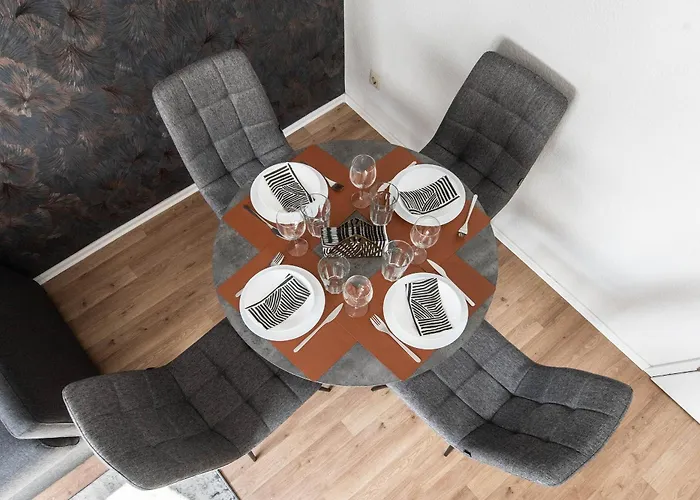 - Modern - Familienfreundlich - Kueche Apartmán *