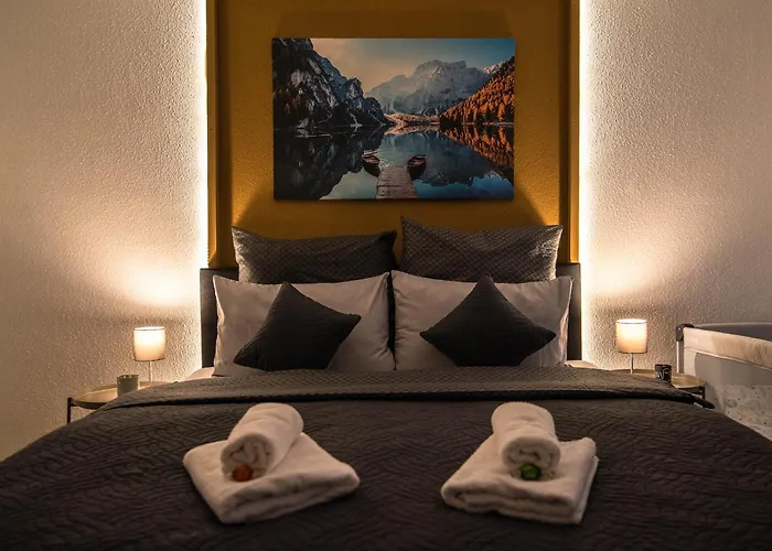 - Modern - Familienfreundlich - Kueche Apartmán *