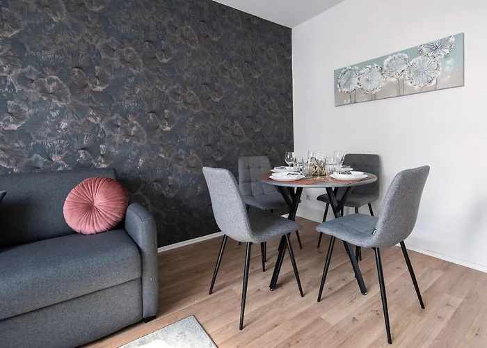 - Modern - Familienfreundlich - Kueche Apartmán